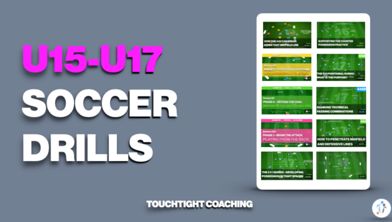 U15 U17 Practices Touchtight Soccer Coaching