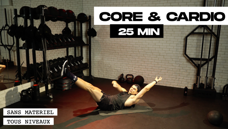 174 - CORE & CARDIO - 25 MIN