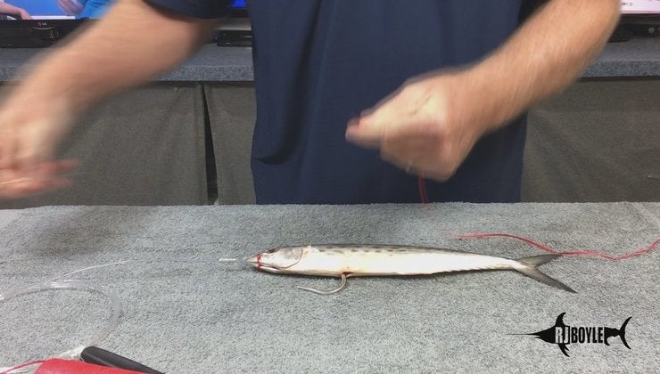 How to Rig a Swimming Mackerel | The Crew Platform