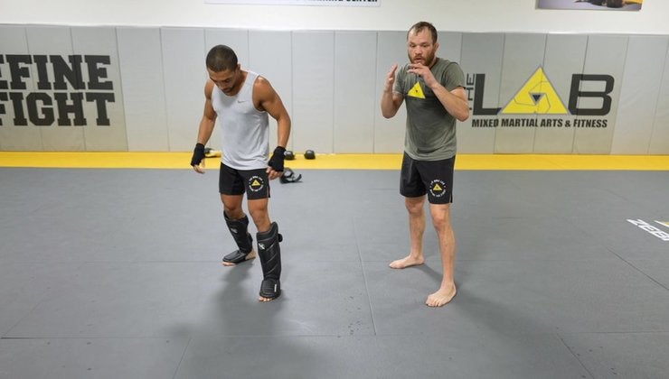 Attack - Coordination Line Drill | Randy steinke mma