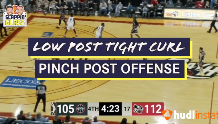 Pinch Post Entry - Low Post Tight Curl | Slappin' Glass Plus
