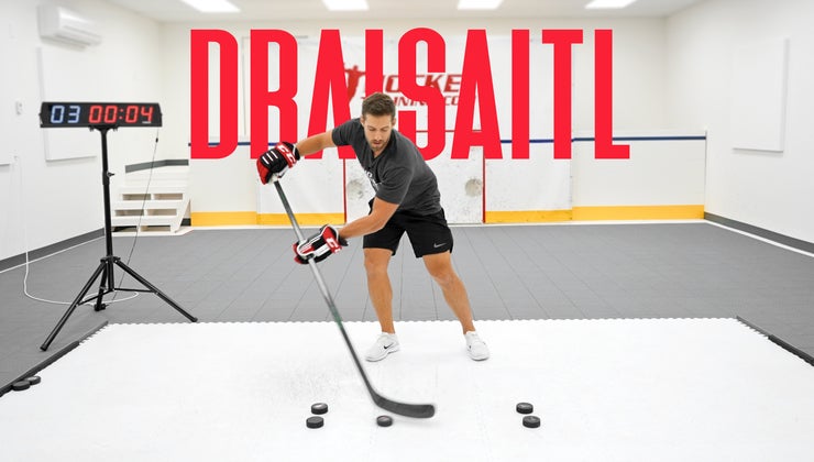 Leon Draisaitl Stickhandling Session | Hockey Training