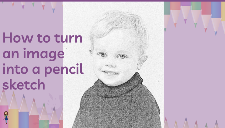 How To Turn A Photo into A Pencil Sketch
