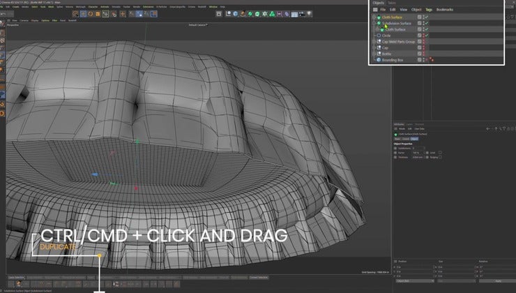 Creating Holding Edges For Subdivision Surface | PRO EDU