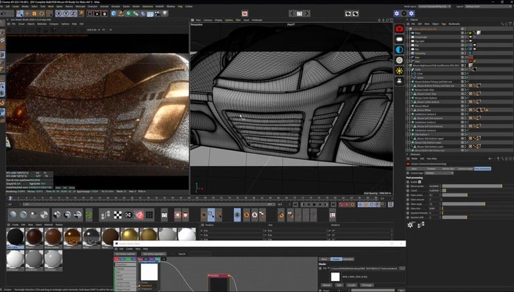 Adding Materials To The Object Part 2 | CGI Complete Build