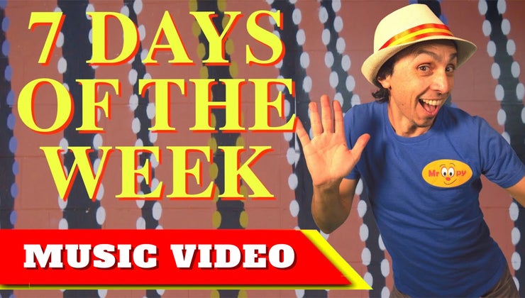 Jack Hartmann 7 Days Of The Week 7 Days Of The Week | Learn To Dance and Sing Music Video