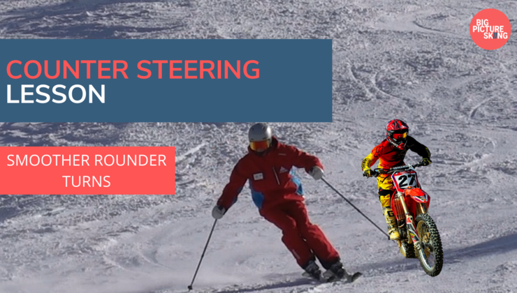 Master Counter Steering for Better Ski Control