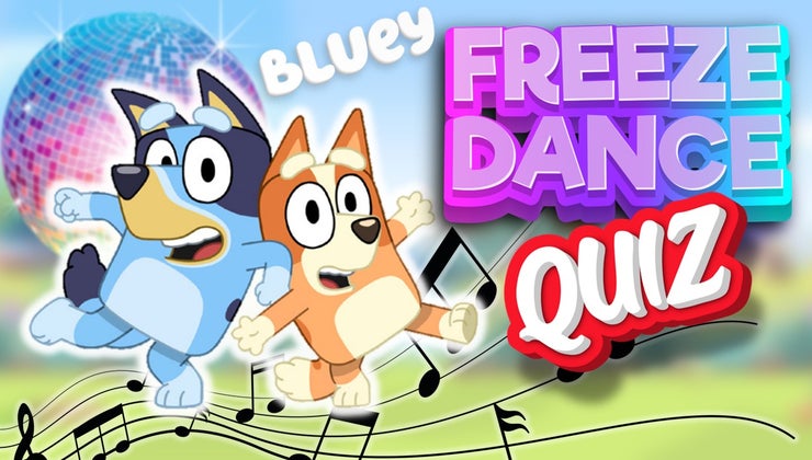 Bluey Freeze Dance Quiz