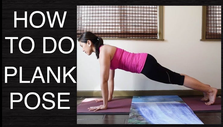How to Do Plank Pose - Yoga Tutorial (Part 2 Vinyasa Essent | Yoga ...