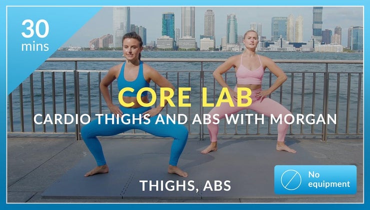 Core Lab: Cardio Thighs and Abs with Morgan