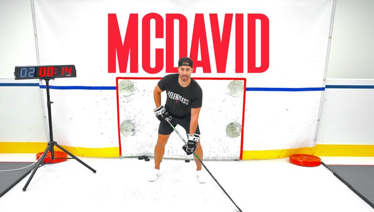 Connor McDavid Stickhandling Drills | Hockey Training