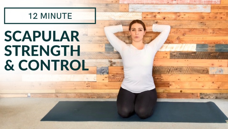 Scapular Control 10 mins | Yoga for Rowers