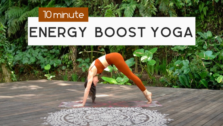 Coffee Cup Yoga Flow for Energy ⚡ Boost | WOVEN