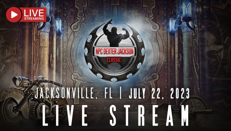 2023 NPC Dexter Jackson Classic Center Podium TV