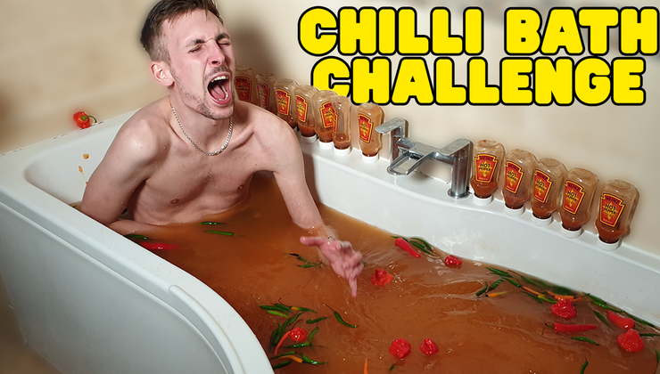 Chilli Bath Challenge - Painful Punishment - Matt vs. Pauly | Where's ...