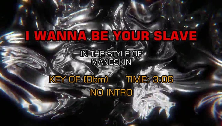Måneskin - I Wanna Be Your Slave (clean version)
