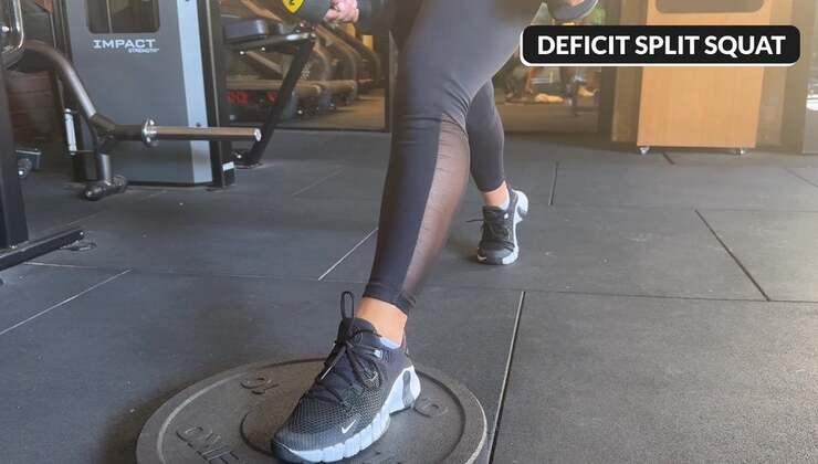 Deficit Split Squat