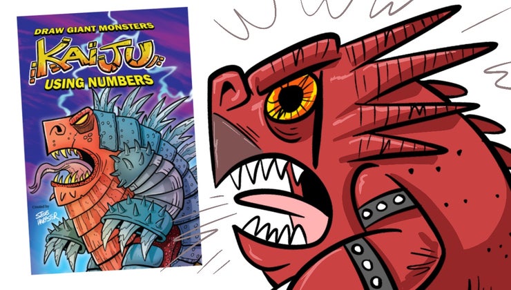 Draw Giant Kaiju Monsters Harptooniacs