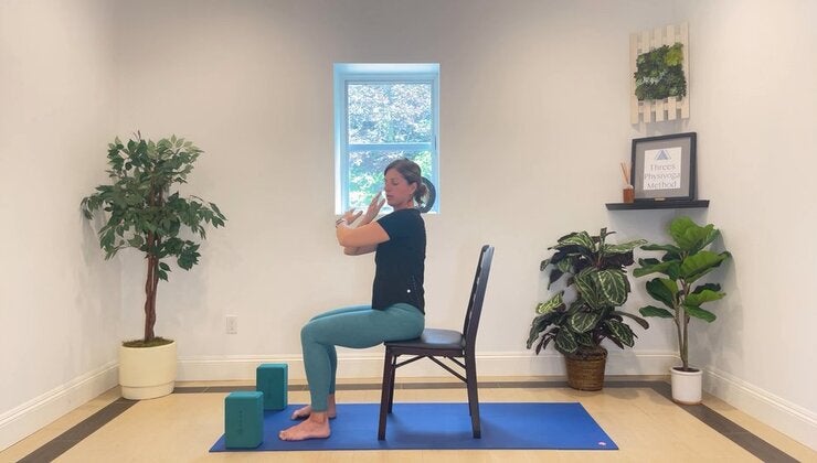 Moves to help neck pain at work