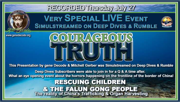 Courageous Truth With Mitchell Gerber & Gene Decode | Gene Decode