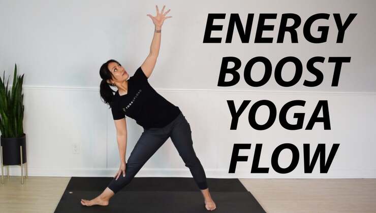 10 Minute Energy Boost Yoga Flow Yoga Upload Plus