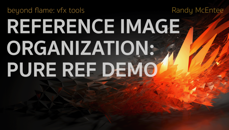 Reference Image Display and Organization: Pure Ref