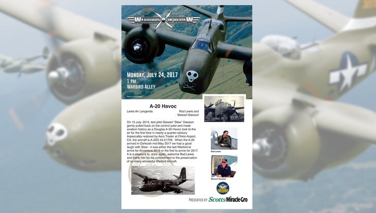 Warbirds In Review 2017 Douglas A 20 Havoc Air2AirTV