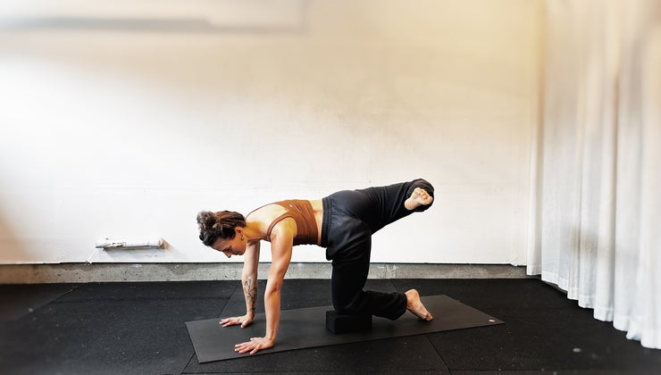 Block Mobility and Slow Flow