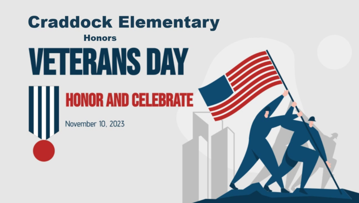 Craddock Elementary celebrates Veterans Day