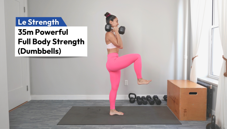 35 Minute Powerful Full Body Strength [Dumbbells]