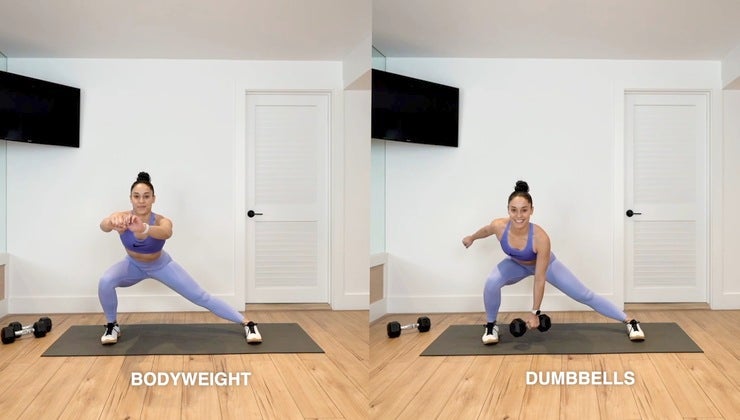 Lateral Squat Exercise