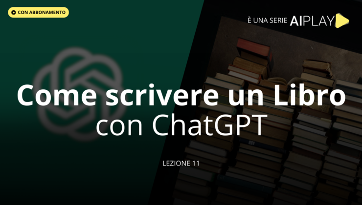 Come scrivere un Libro con ChatGPT