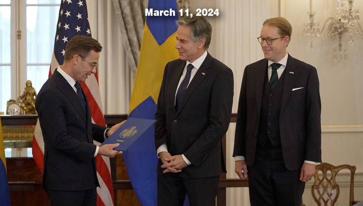 Monday, March 11: Sweden Officially Joins NATO | WORLD Watch
