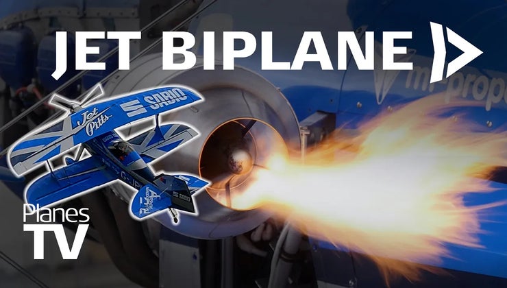 Jet Biplane! 3-Engined Jet Pitts