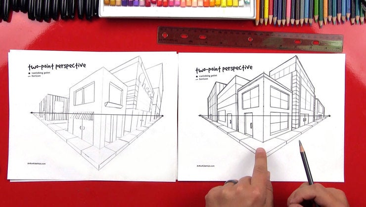 Perspective Basics - Two-Point Perspective (Part 2)