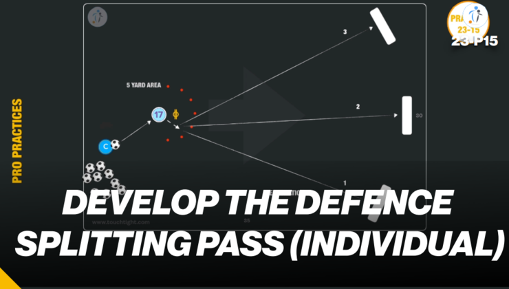 Splitting Defense The Defence Splitting Pass | Individual (23-P15)