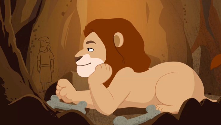 Daniel in the lion's den