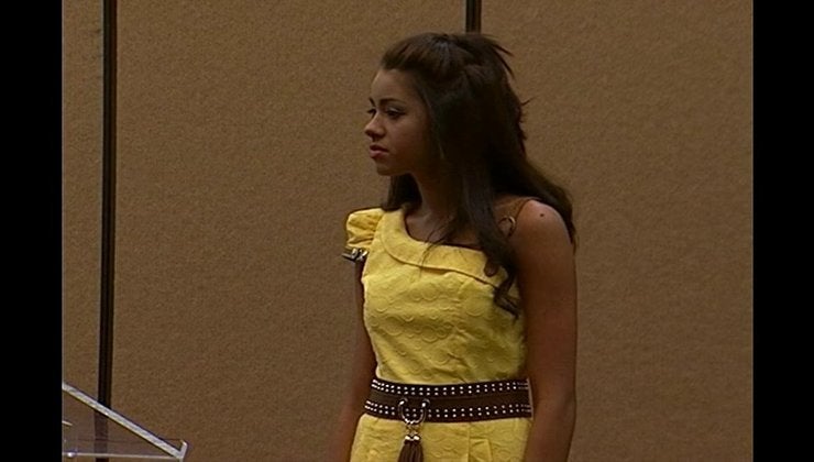 Destiny Velez at 2012 Miss Texas' Outstanding Teen | Pageants Live