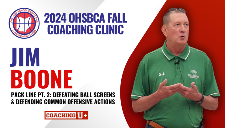 Jim Boone: Pack Line Defense Part 2 - Defeating Ball Screen Actions ...