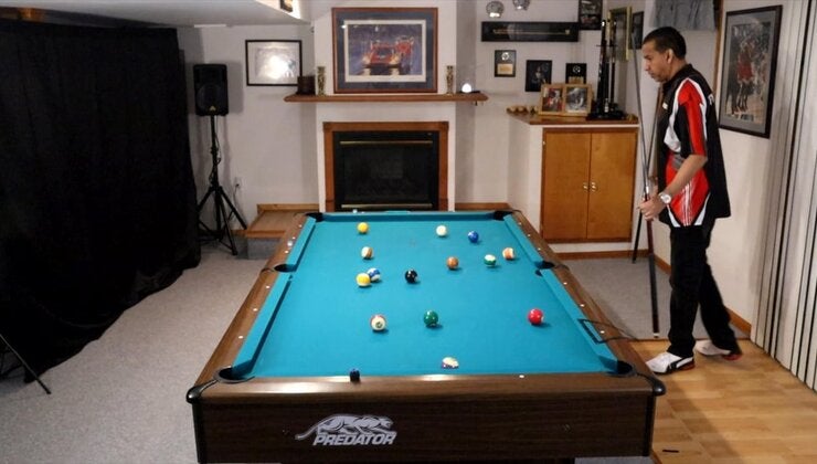 ♦️ Running A Challenging 8 Ball Rack From Nwq Pool Master Class