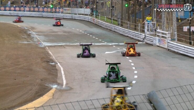 Ninja Karts Racing Ipswich 26th October 2024 Ninja Karts Heat 2 | Spedeworth TV