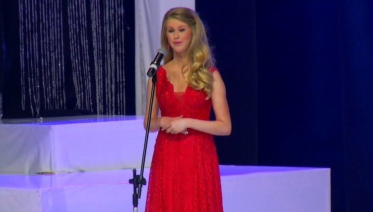 Riley Strube - Evening Wear : OSQ at 2018 Miss Arkansas' Outstanding ...
