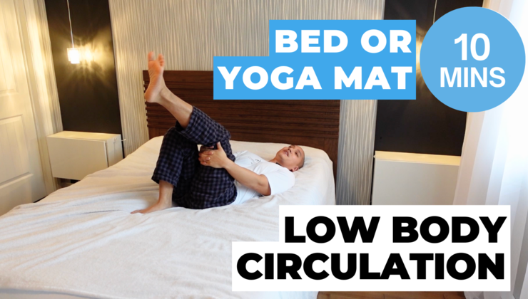 Lower Body Beginner Bed Workout by Justin Agustin