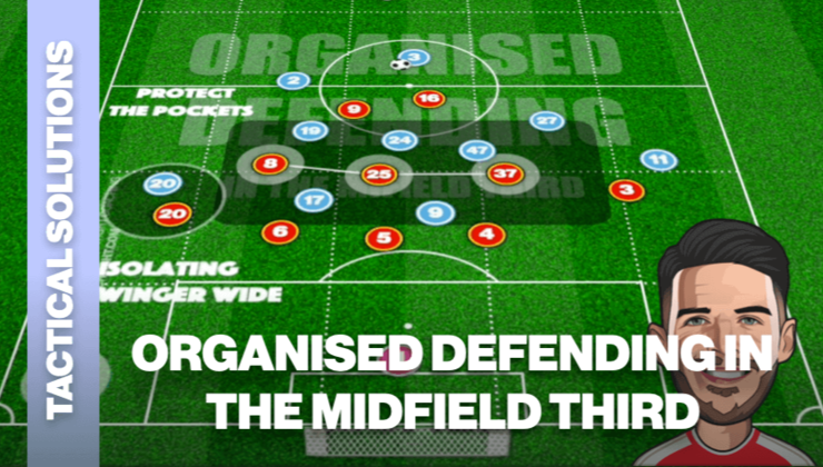 Middle Third Football Organised Defending In The Midfield Third