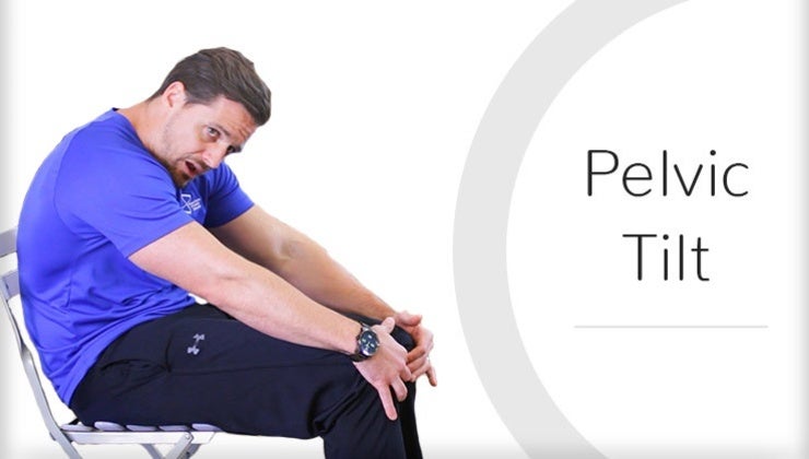 Pelvic Tilt - (Wheelchair & Seated Series) | MS Workouts
