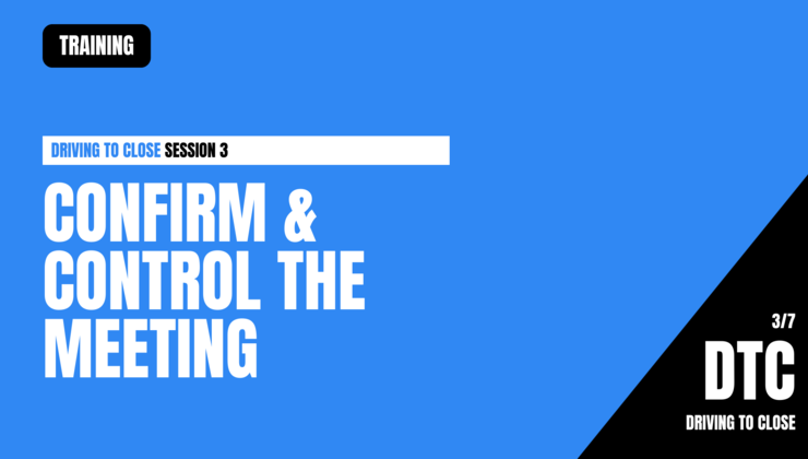 DTC3 - Confirm & Control the Meeting
