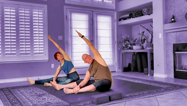 Hamstring Extension Off. Step Deep Stretch 30 - Deepen into Hamstring Extension | Yoga Holmes TV