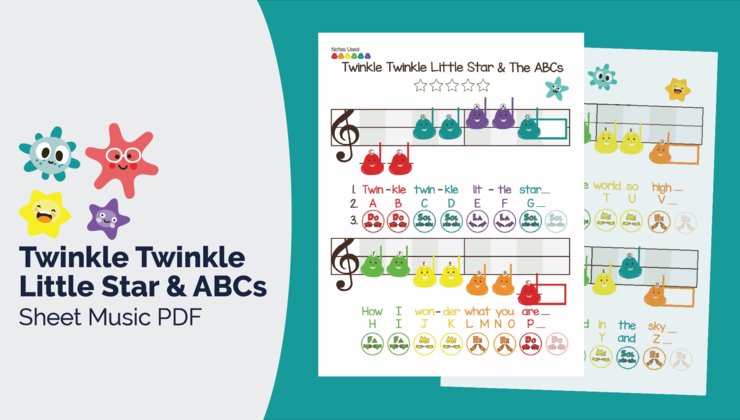 Twinkle Twinkle Little Star & The ABCs - MFS1 - Sheet Music PDF