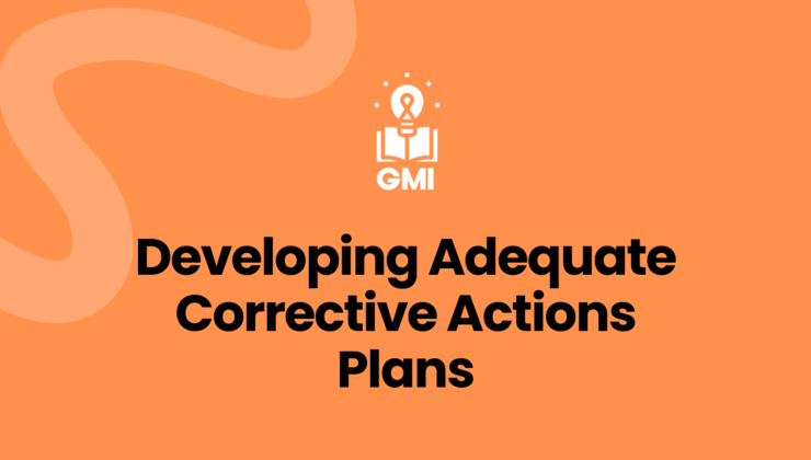 Developing Adequate Corrective Actions Plans