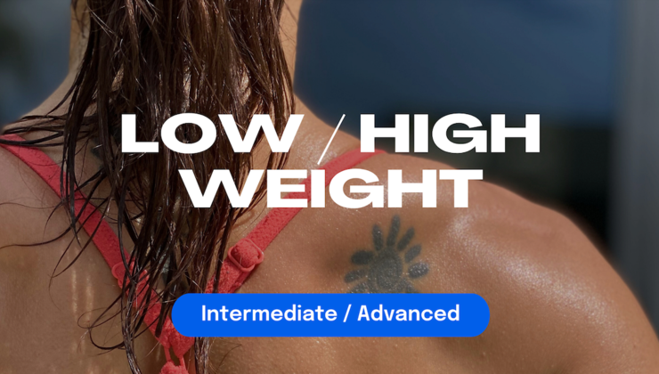 House WK #31 - High / Low Weight - Back & Biceps